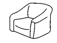 Офисный диван Унисон Кресло с механизмом 0.110-R (Экокожа Ecotex)