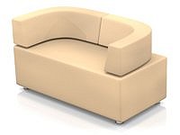 Модульный диван toForm M2 unlimited space Конфигурация M2-2C (Экокожа Oregon)
